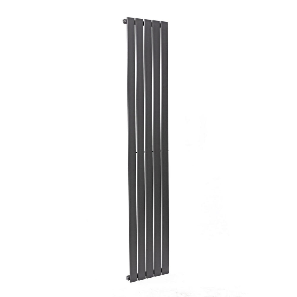 Scudo Bravo 1800 x 340mm Anthracite Vertical Single Designer Radiator