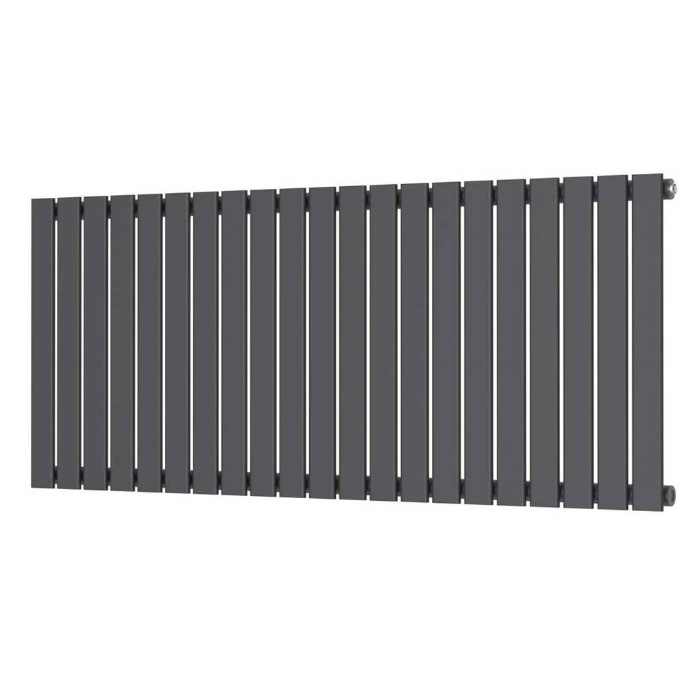 Scudo Bravo 600 x 1430mm Anthracite Horizontal Single Designer Radiator