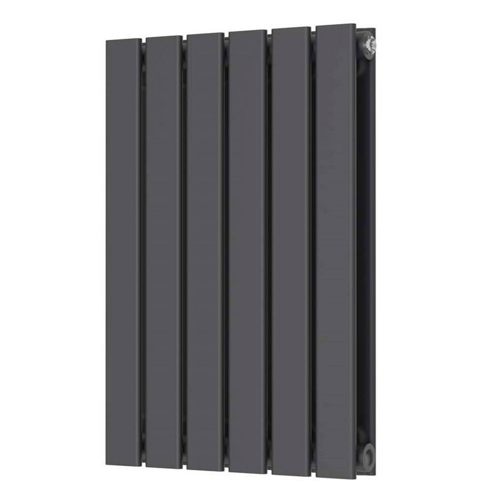 Scudo Bravo 600 x 410mm Anthracite Horizontal Double Designer Radiator