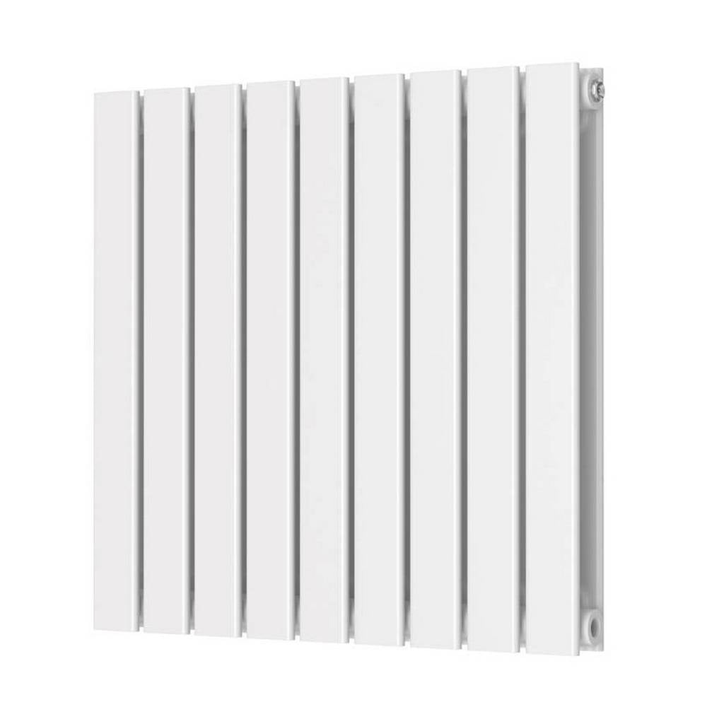 Scudo Bravo 600 x 614mm White Horizontal Double Designer Radiator