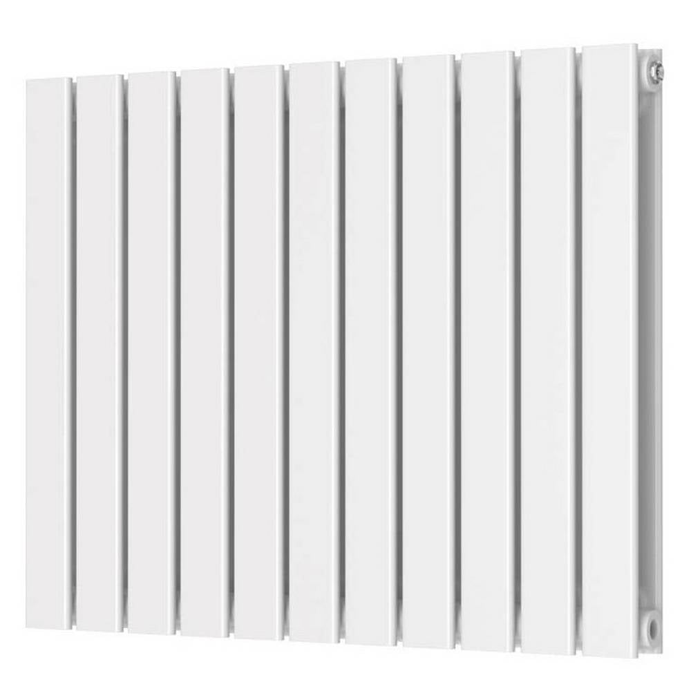 Scudo Bravo 600 x 750mm White Horizontal Double Designer Radiator