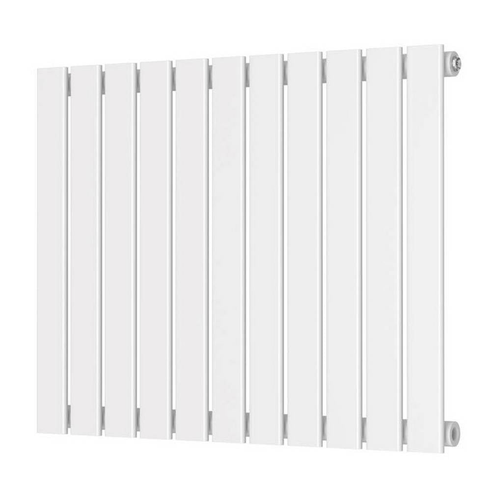 Scudo Bravo 600 x 750mm White Horizontal Single Designer Radiator