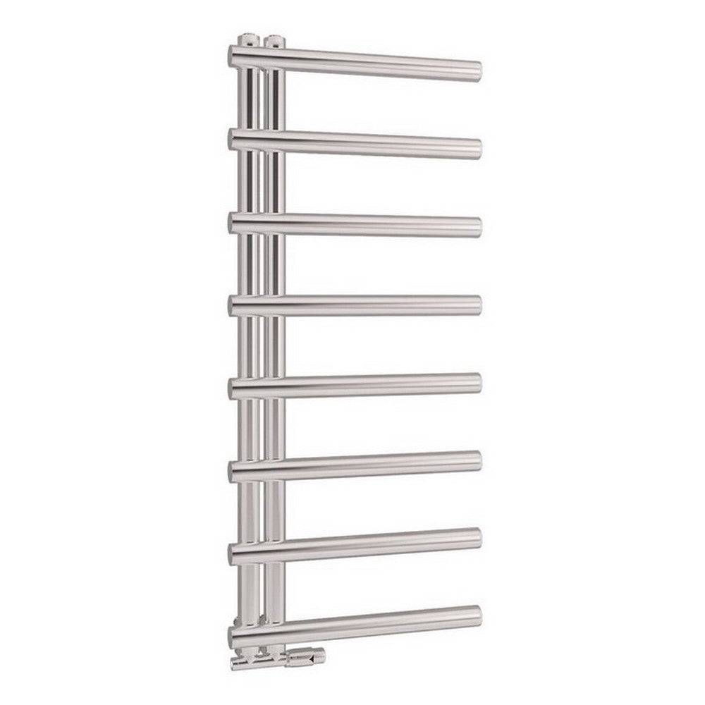 Scudo Carlo 500mm Wide Chrome Designer Towel Radiator 1150mm