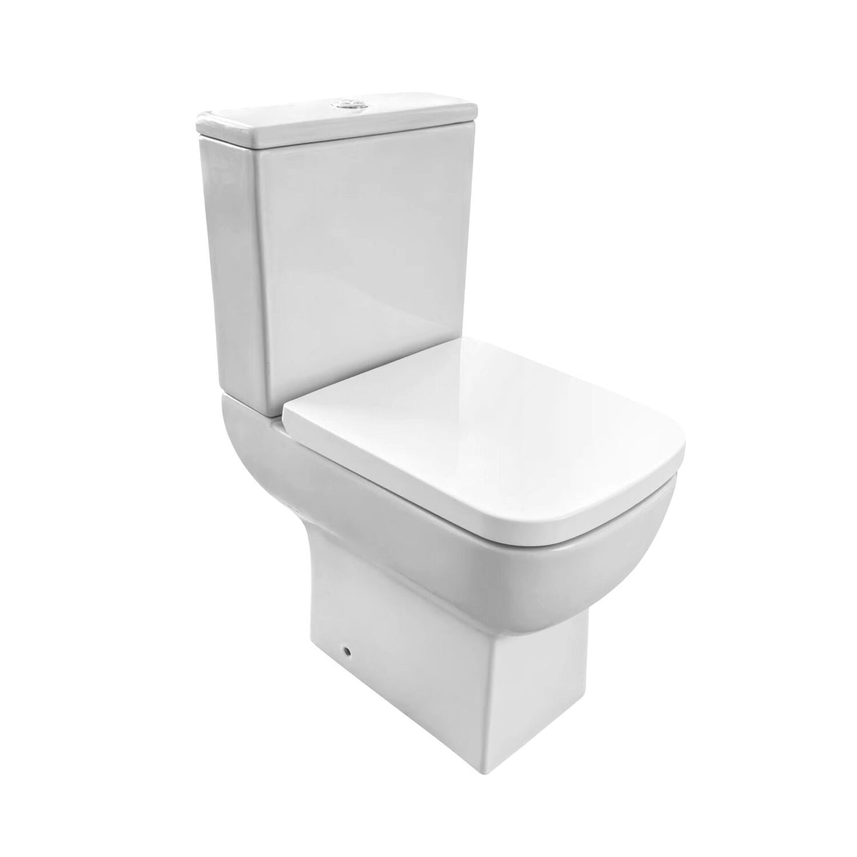 Scudo Choices 550 Open Back Pan with Cistern and Soft Closing Seat