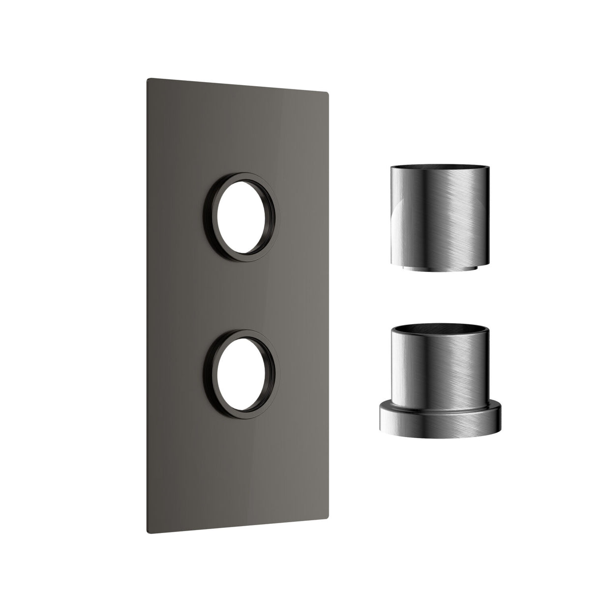 Scudo Concealed One Outlet Shower Valve with Gunmetal