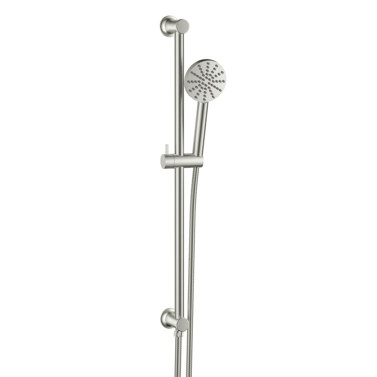 Scudo Concealed Shower Riser Rail in Brushed Nickel