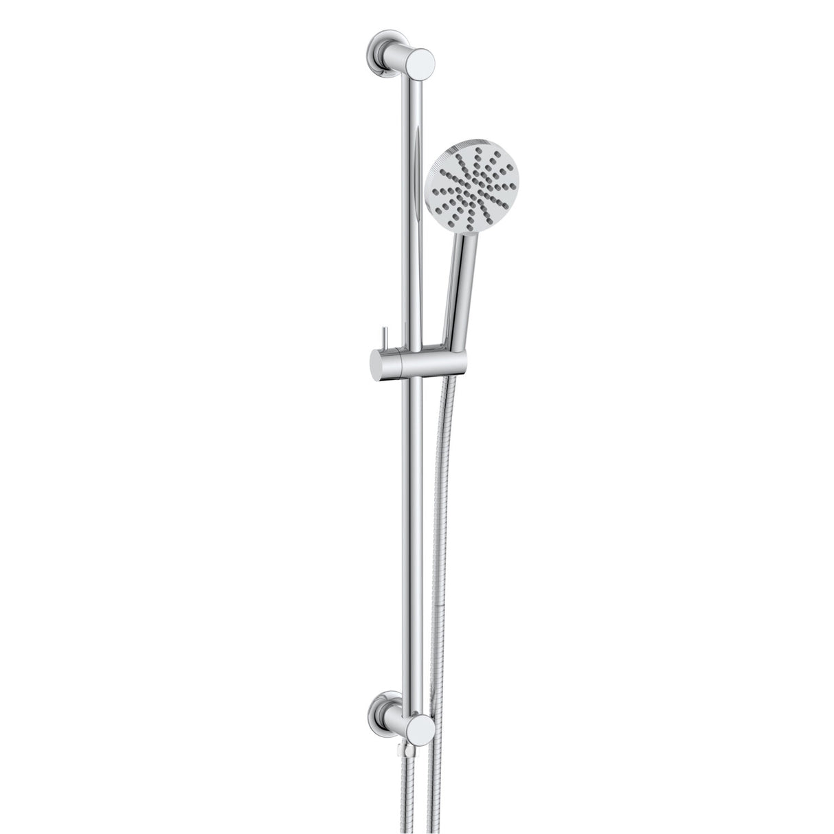 Scudo Concealed Shower Riser Rail in Chrome