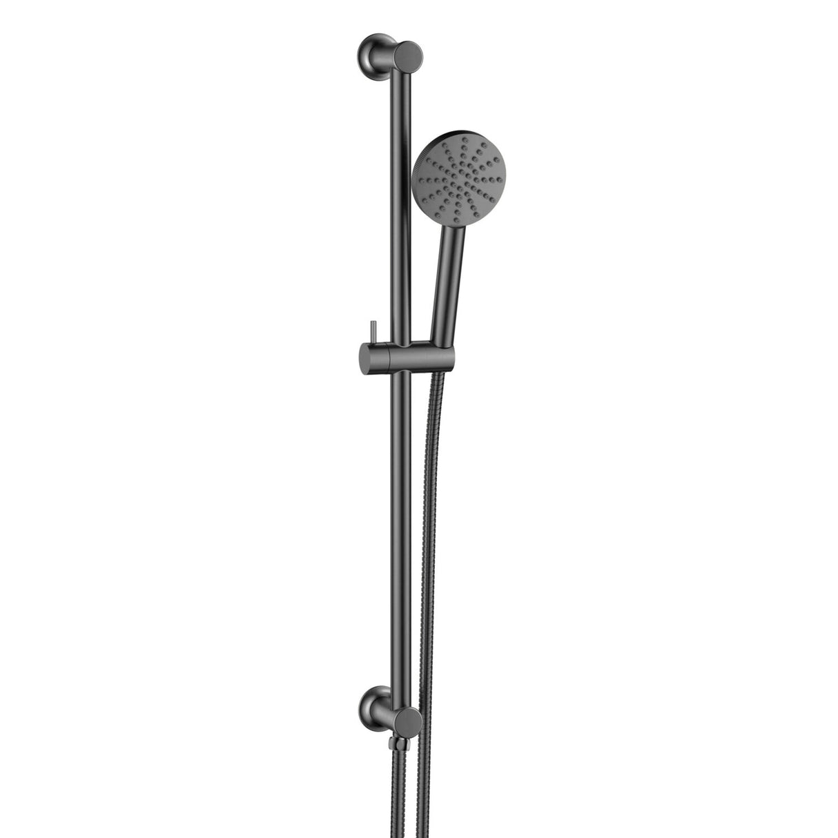 Scudo Concealed Shower Riser Rail in Gunmetal