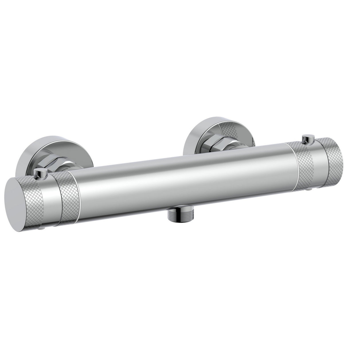Scudo Core Bottom Outlet Bar Shower Valve in Chrome