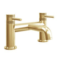 NU-009 Scudo Core Brushed Brass Bath Filler (1)