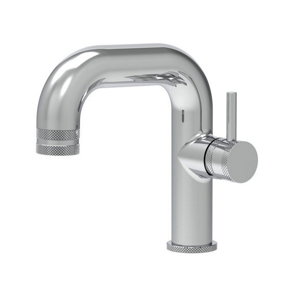 NU-048 Scudo Core Chrome Side Lever Mono Basin Mixer