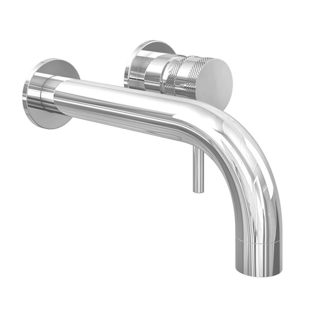 NU-013-V2 Scudo Core Chrome Wall Mounted Basin Tap (1)