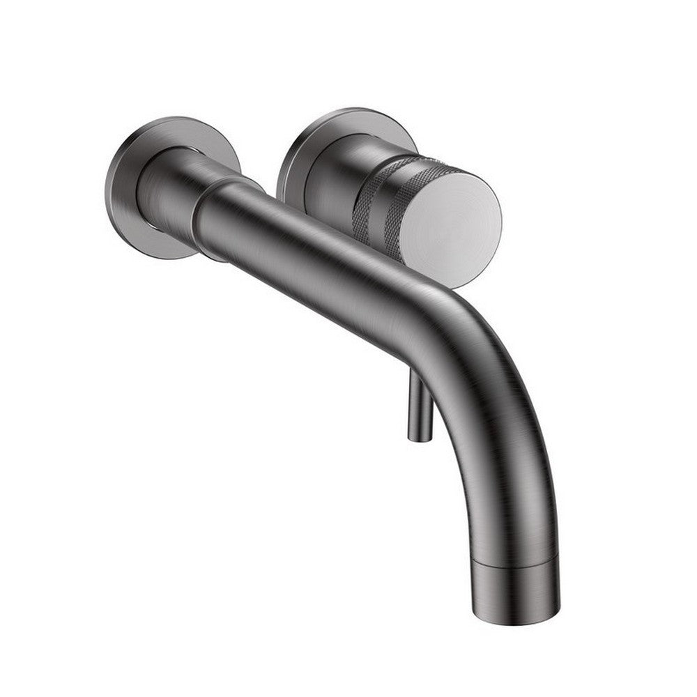 Scudo Core Gunmetal Wall Mounted Basin Tap lifestyle 1