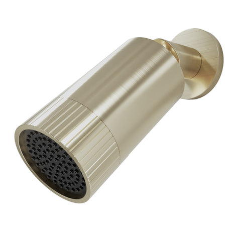 Scudo Core Spotlight Shower Head in Brushed Brass
