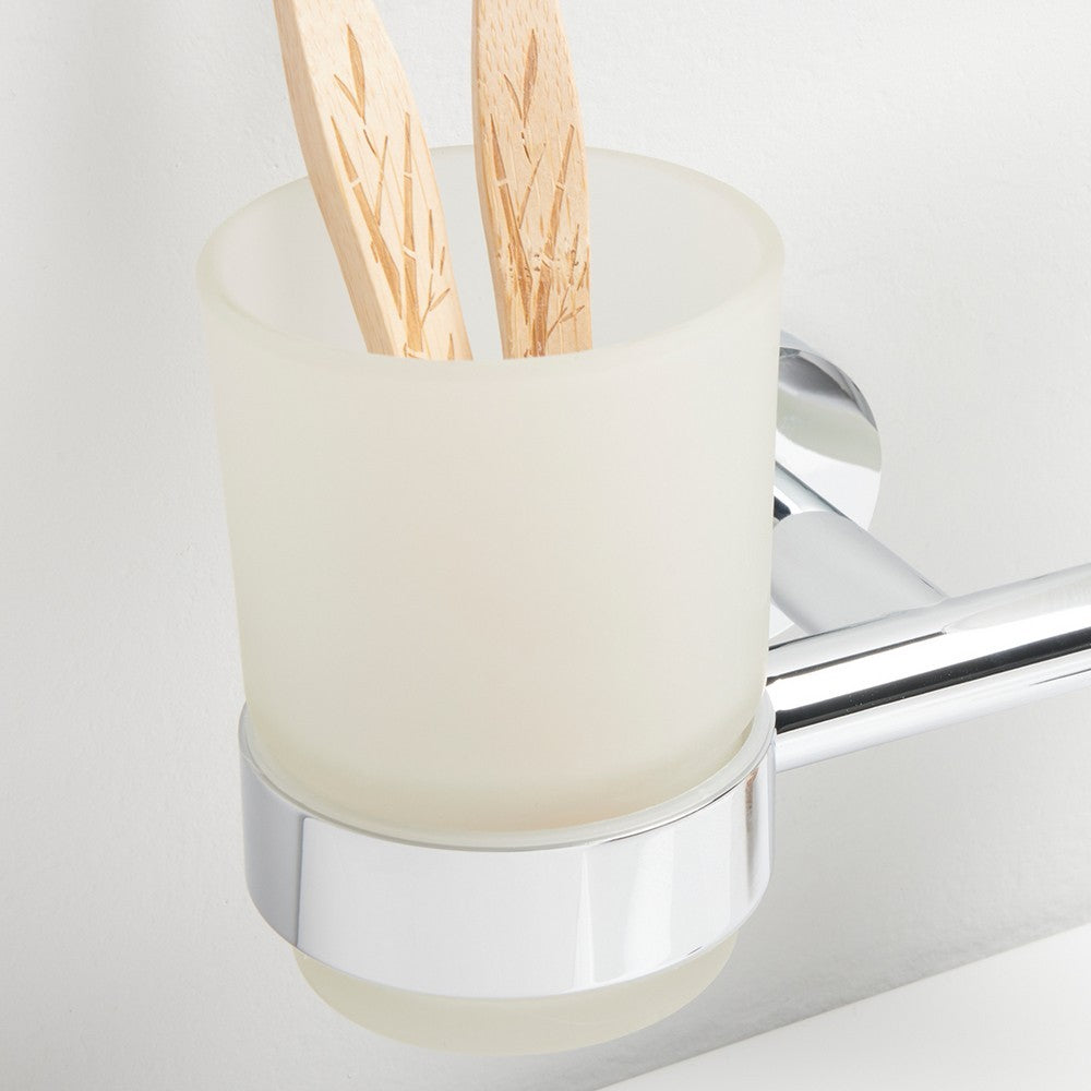 Scudo Delta Tumbler Holder Chrome Lifestyle