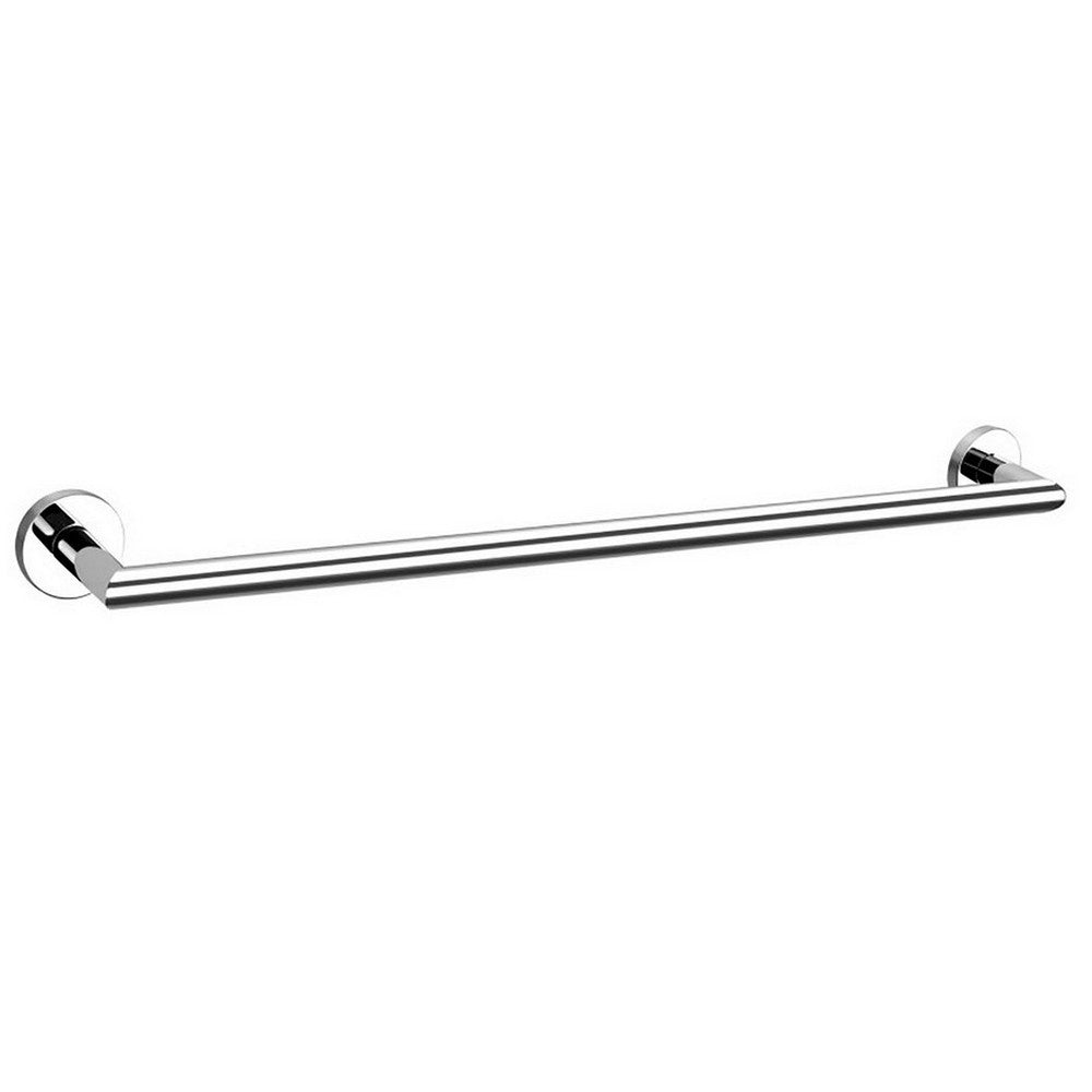 Scudo Delta 600mm Single Towel Rail Chrome