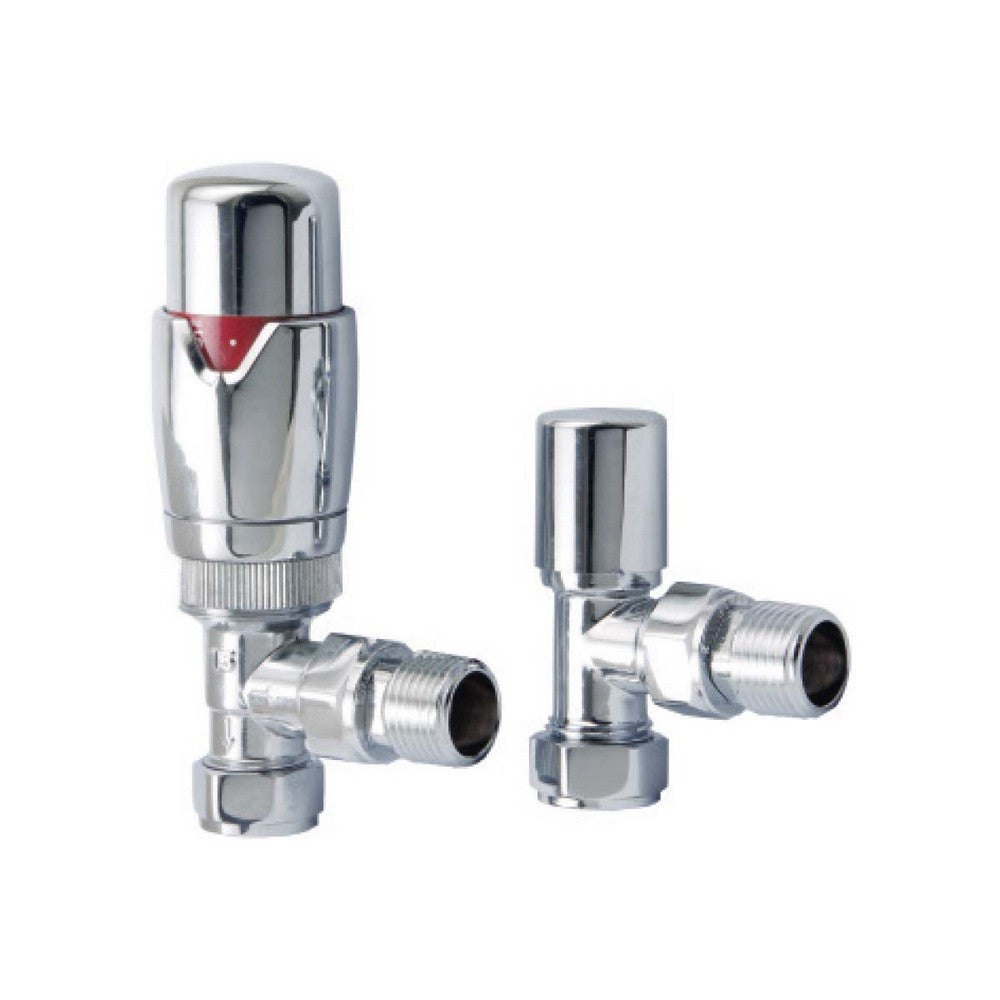 Scudo Designer Angled TRV Angled Radiator Valves