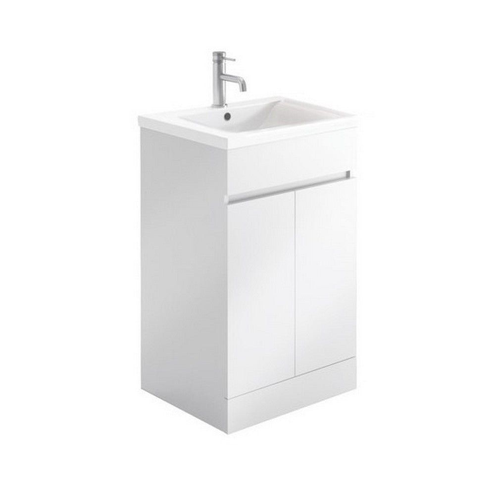 Scudo Empire 500mm Gloss White Vanity Unit with Basin