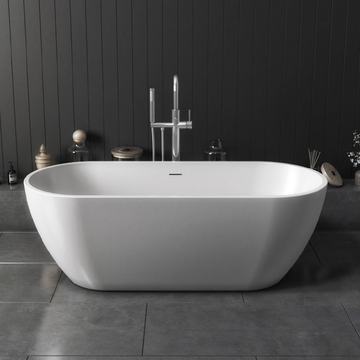 Scudo Form 1650 x 700mm Freestanding Bath