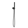 Scudo Handset with Outlet and Holder in Matt Black
