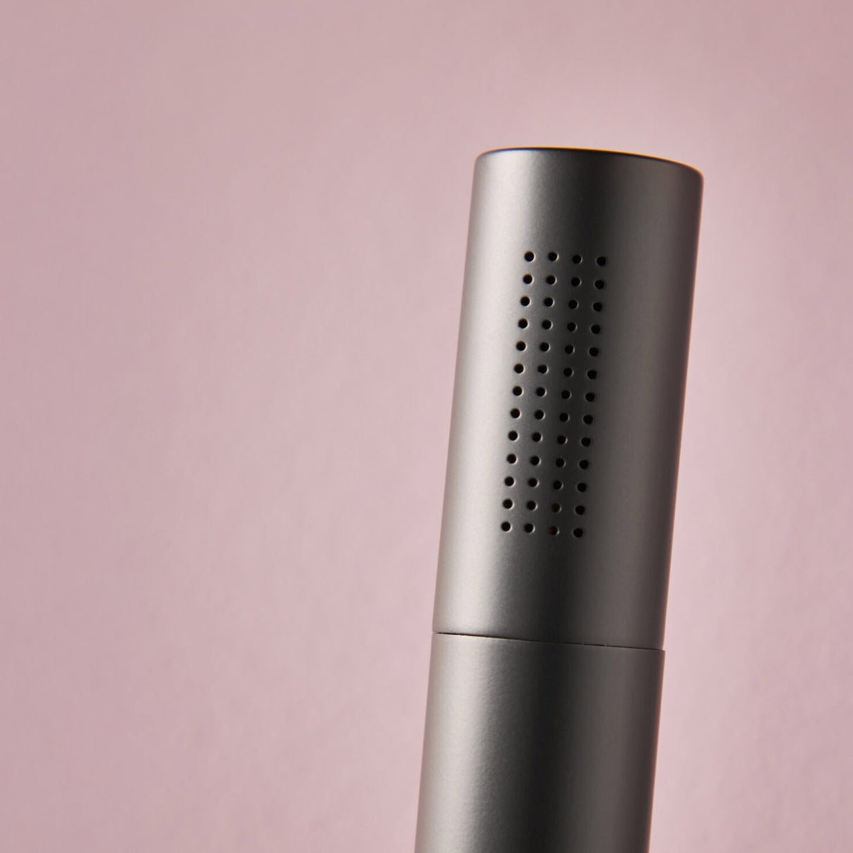 Scudo Handset with Outlet and Holder in Matt Black lifestyle