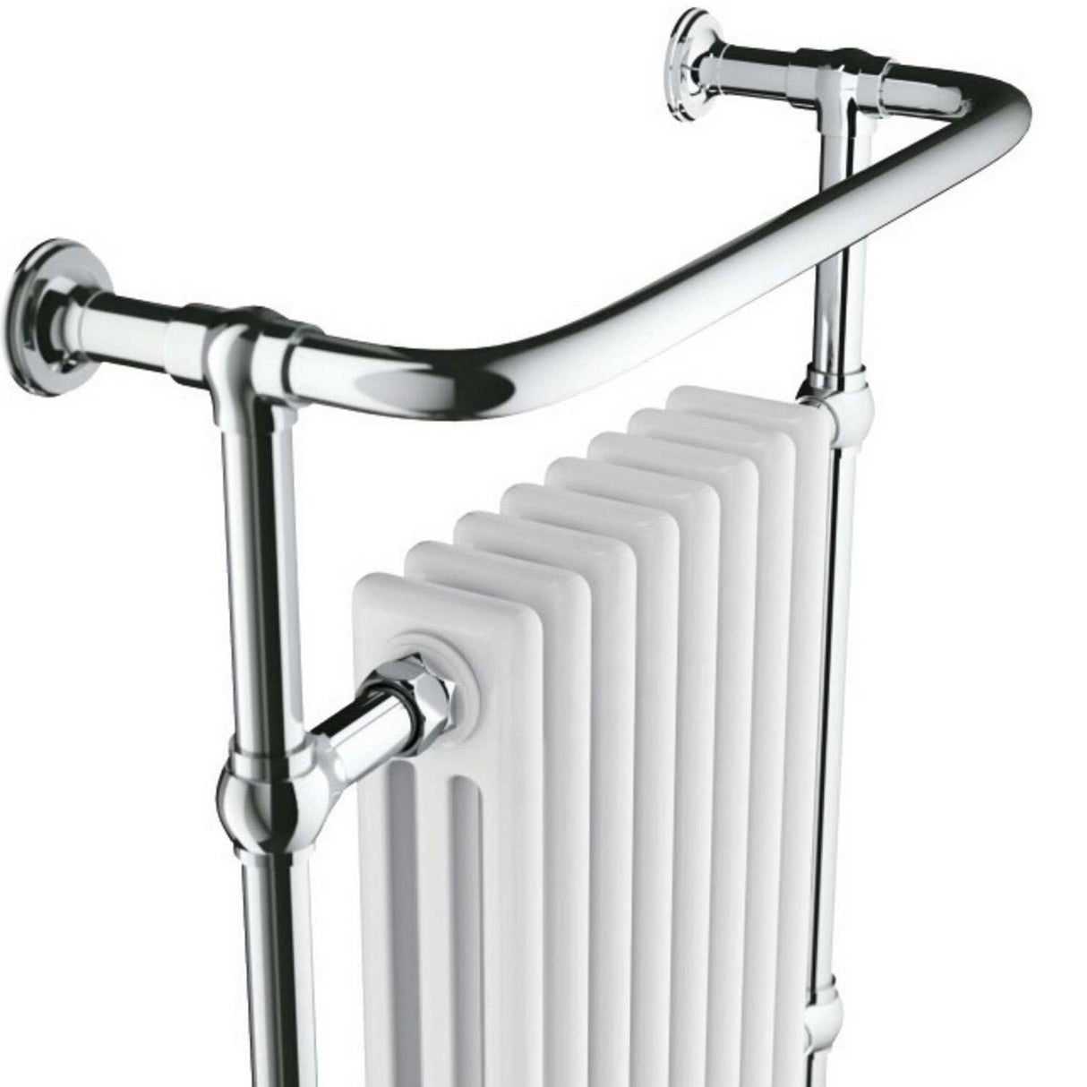 Scudo Harrogate 8 Column Traditional Towel Rail main