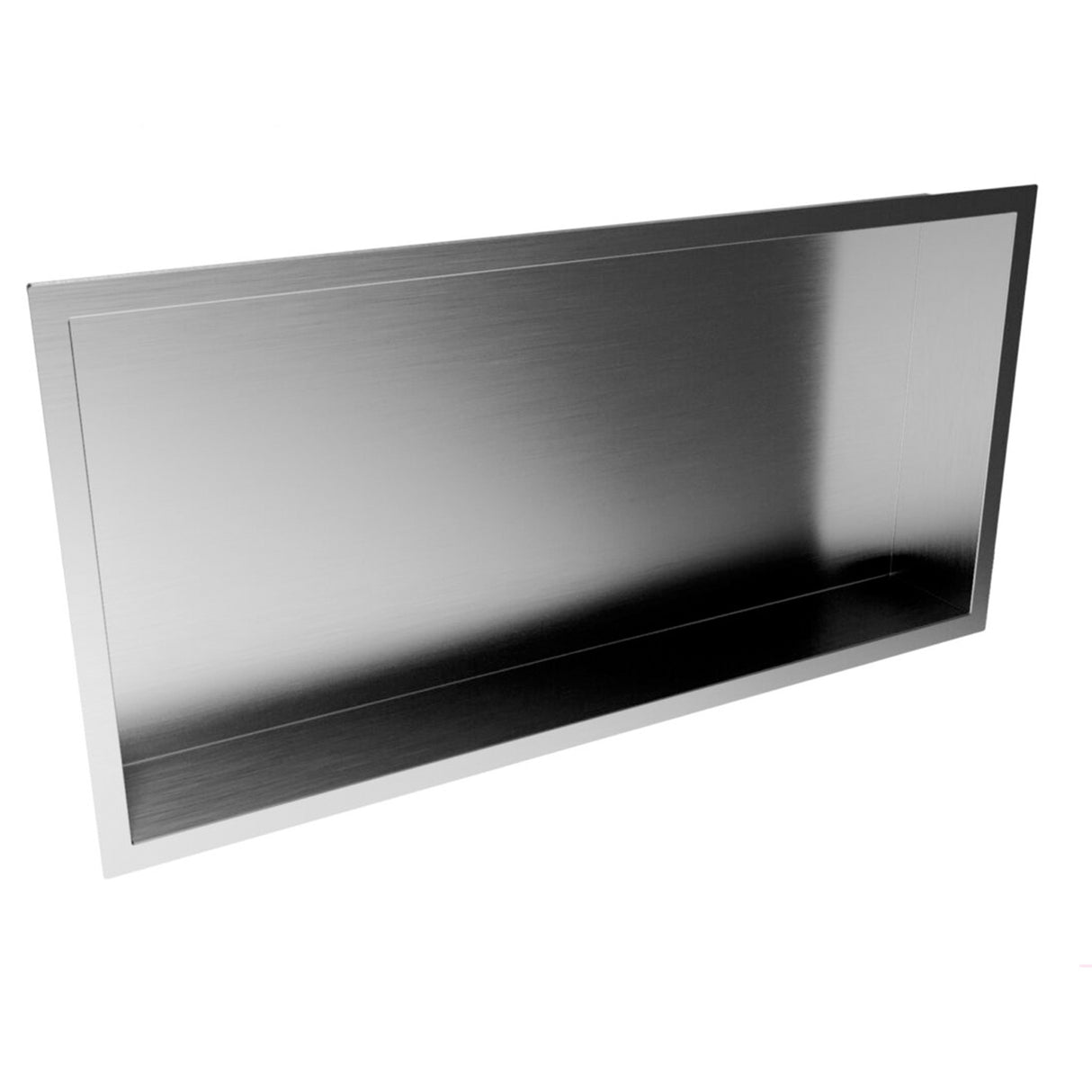 Scudo Inset Shower Niche 600 x 300mm gunmetal