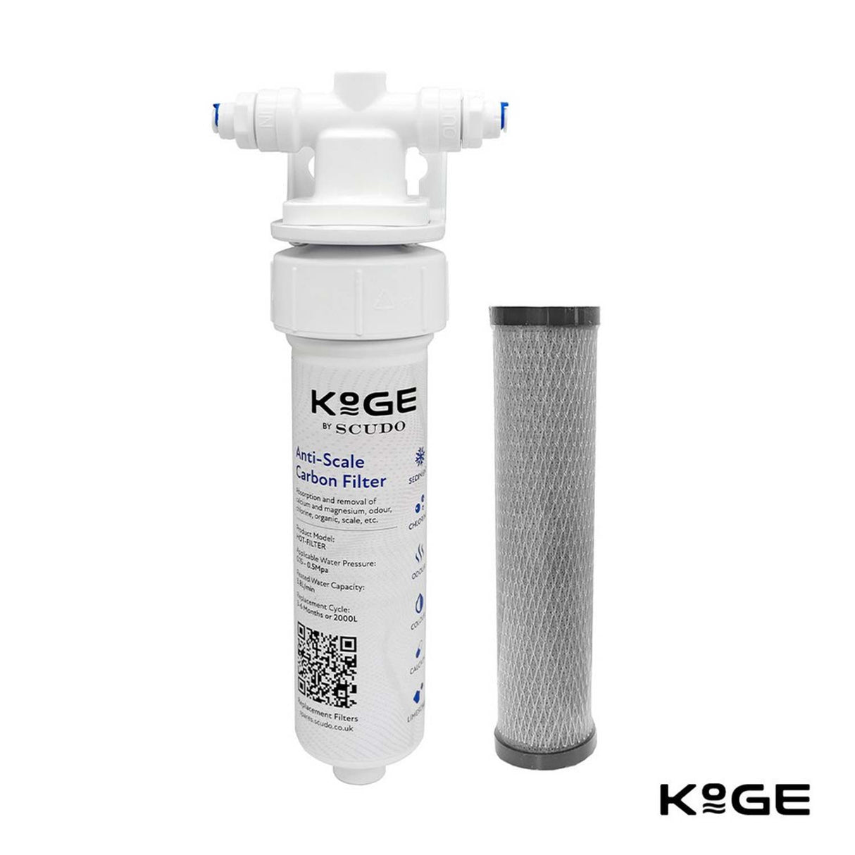 Scudo KoGE Hot Water Filtration Kit