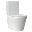 Scudo Linea Rimless Close Coupled Back to Wall Pan and Soft Close Seat