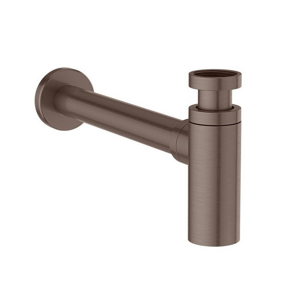 Scudo Minimalistic Brushed Bronze Bottle Trap