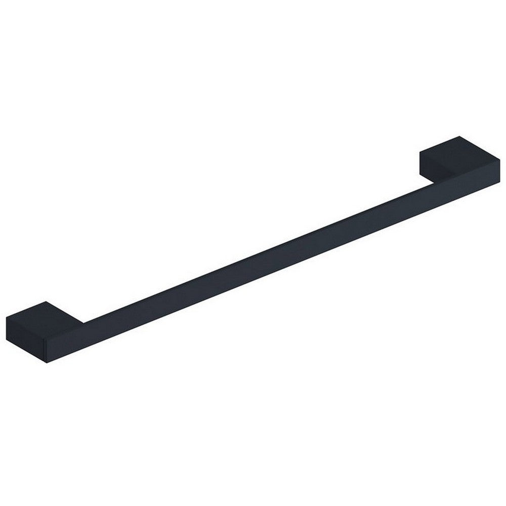 Scudo Mono 600mm Single Towel Rail Matt Black