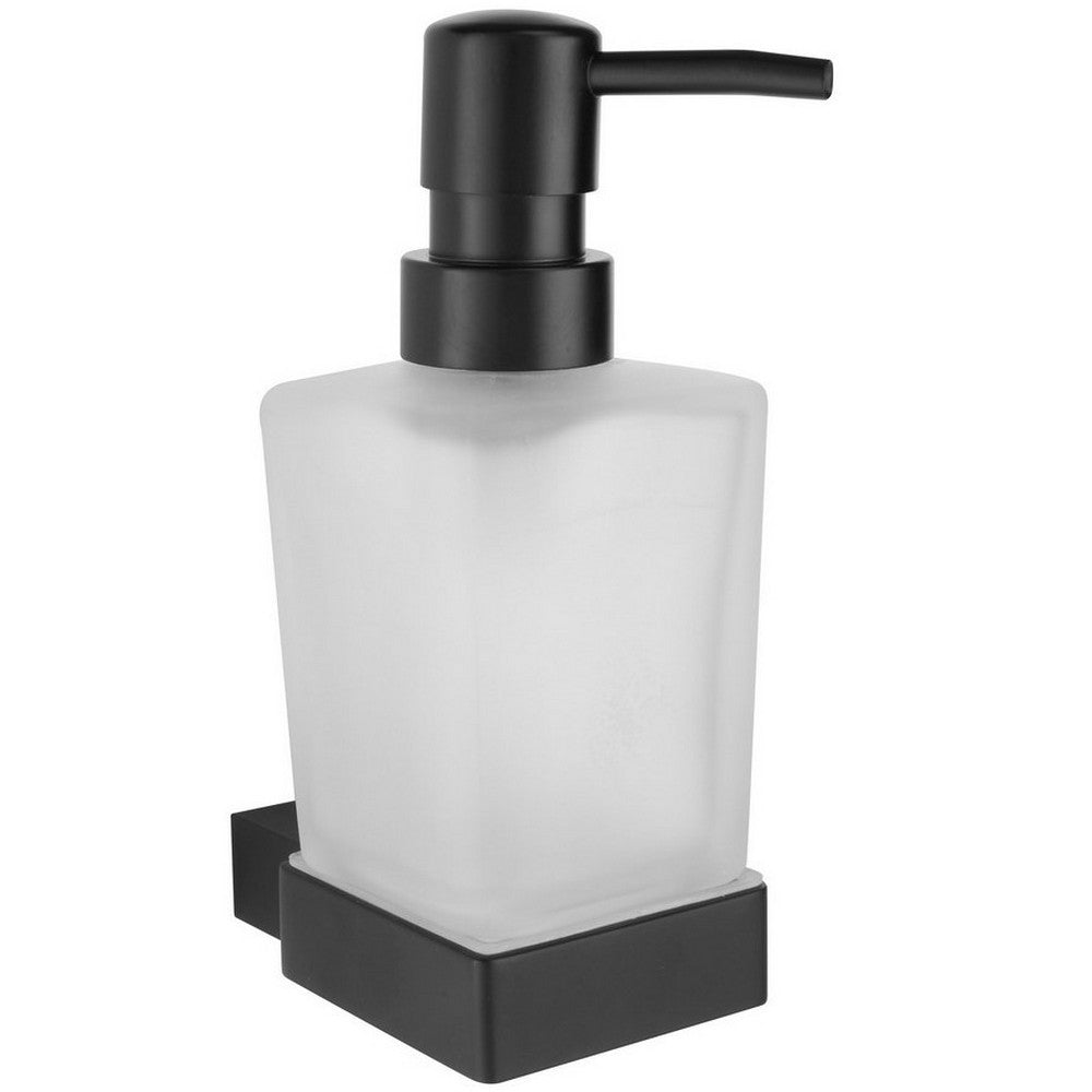 Scudo Mono Soap Dispenser Matt Black