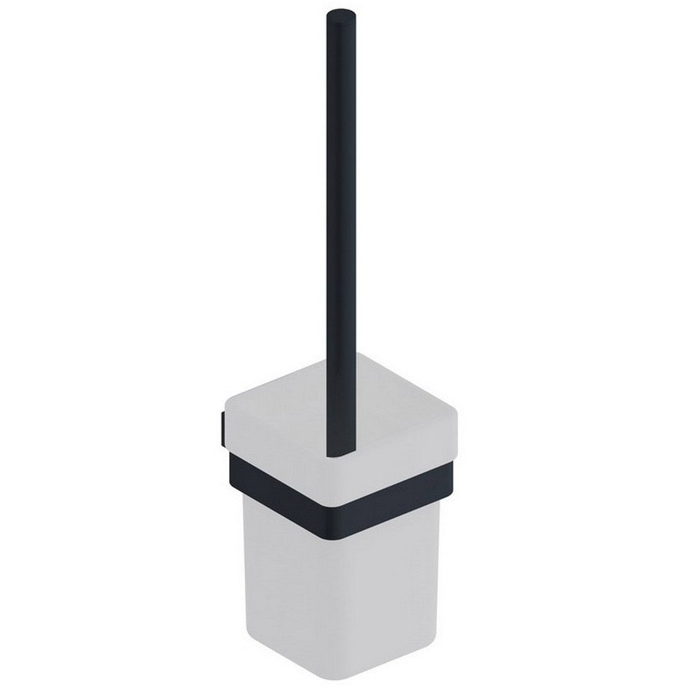 Scudo Mono Toilet Brush Set Matt Black