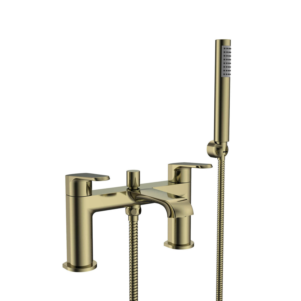 Scudo Montana Bath Shower Mixer in Brushed Brass