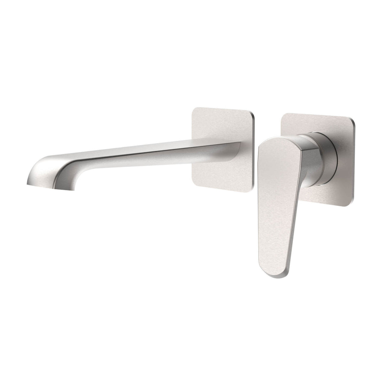 Scudo Montana Wall Mounted Bath Mixer in Brushed Nickel