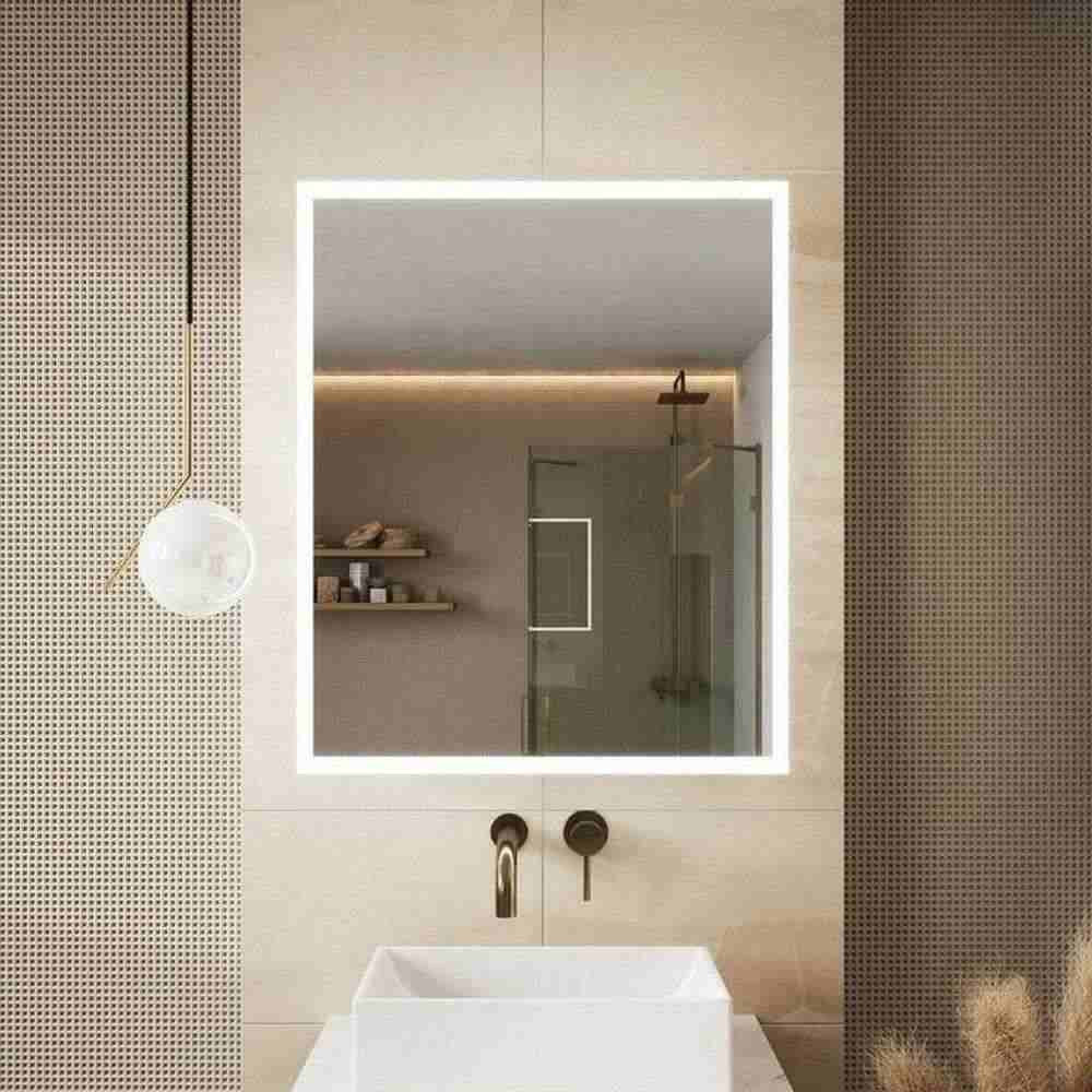 Scudo Prospr 500 x 700mm LED Single Door Mirror Cabinet with Bluetooth