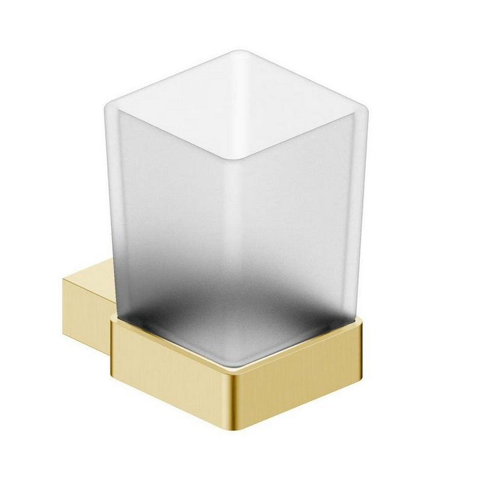 Scudo Roma Tumbler Holder Brushed Brass