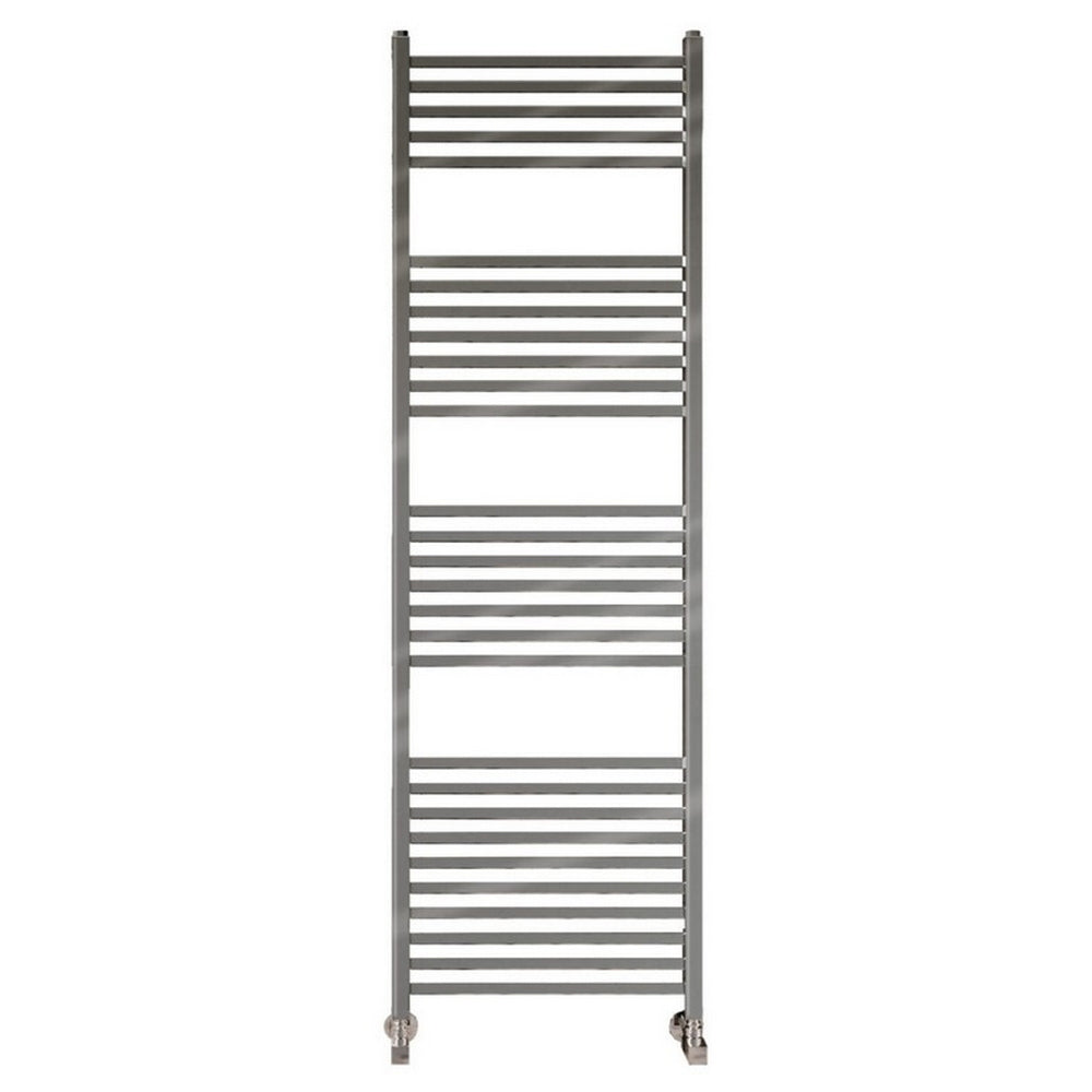 Scudo Simona 500mm Wide Chrome Designer Towel Radiator 1600mm