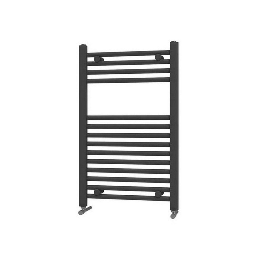 Scudo Strive 800 x 400mm Black Towel Radiator