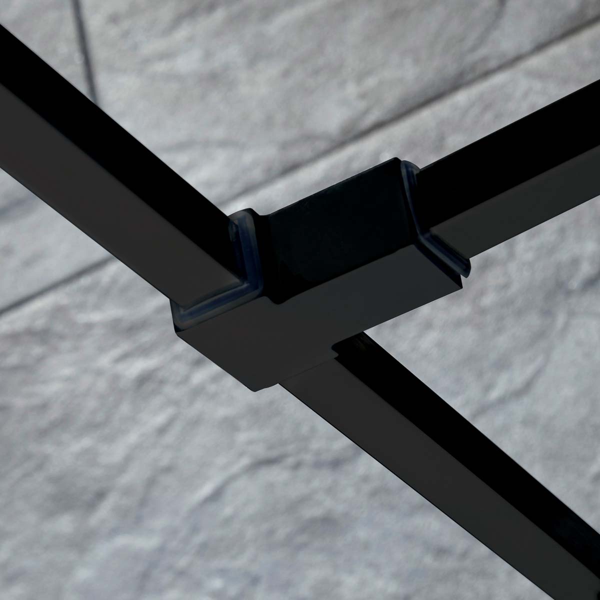 Scudo Support Arm Joining Piece in Black