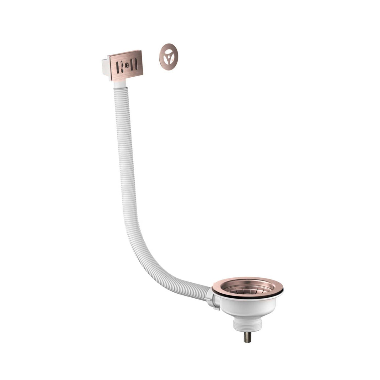 Scudo Universal Kitchen Sink Waste in Brushed Bronze