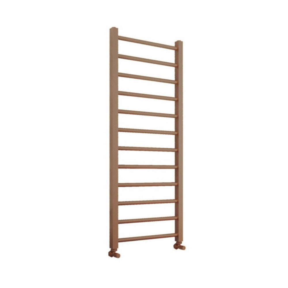 Scudo Vibe 500mm Wide Brushed Bronze Towel Radiator 1200mm