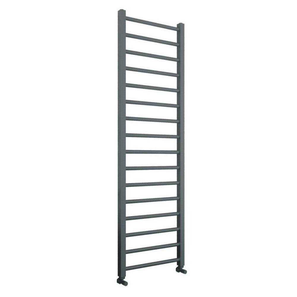 Scudo Vibe 500mm Wide Gunmetal Towel Radiator 1600mm