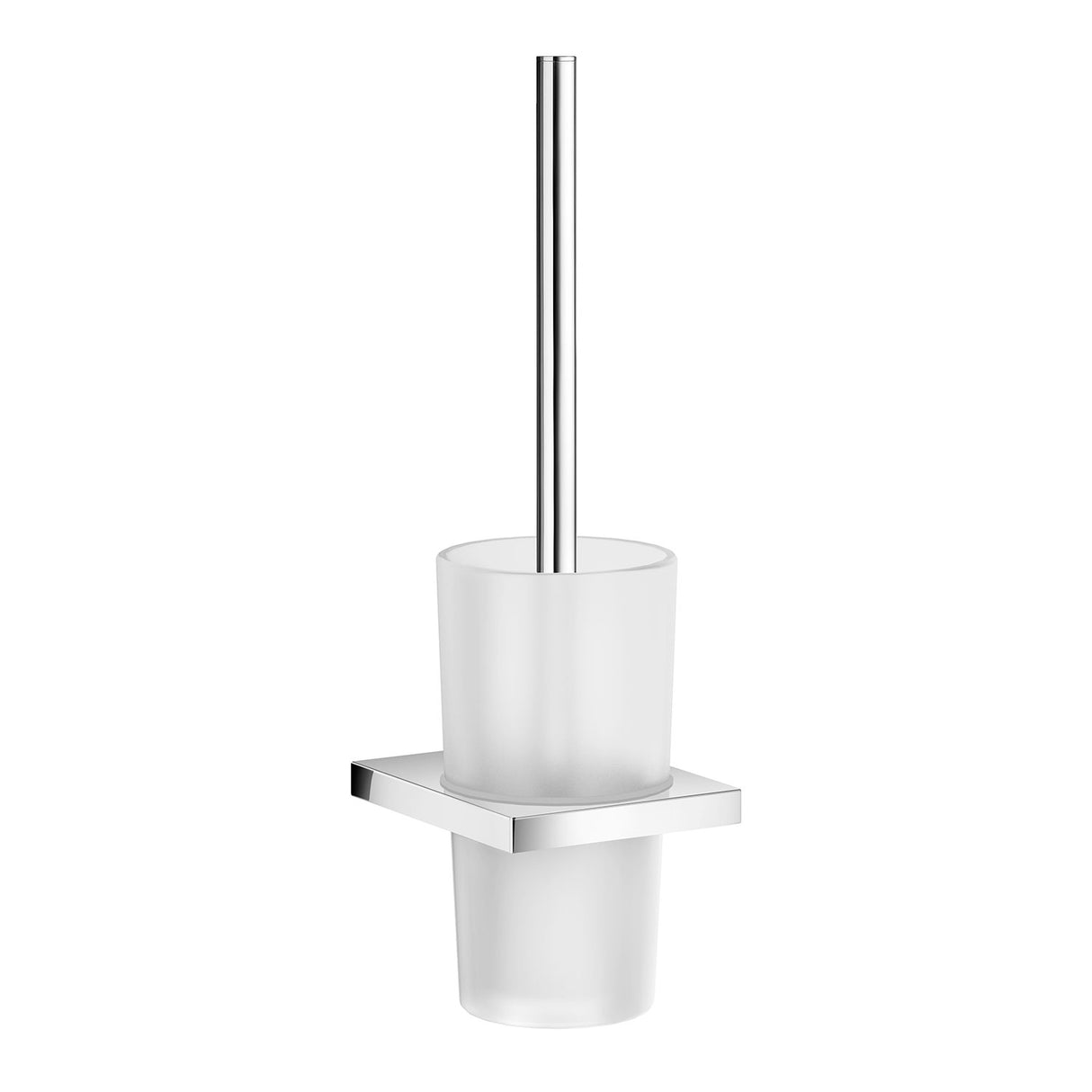 AK3334 Smedbo Air Wall Mounted Chrome Toilet Brush and Holder
