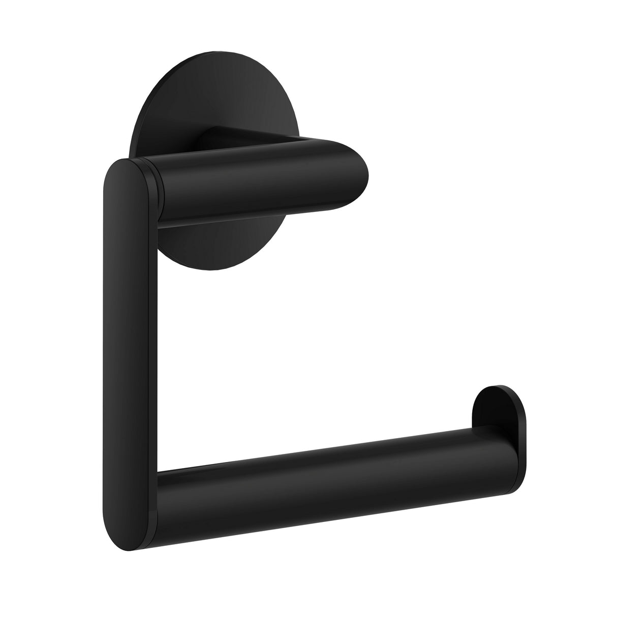 TB341 Smedbo Dot Self Adhesive Black Toilet Roll Holder