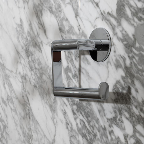 TK341 Smedbo Dot Self Adhesive Chrome Toilet Roll Holder Lifestyle