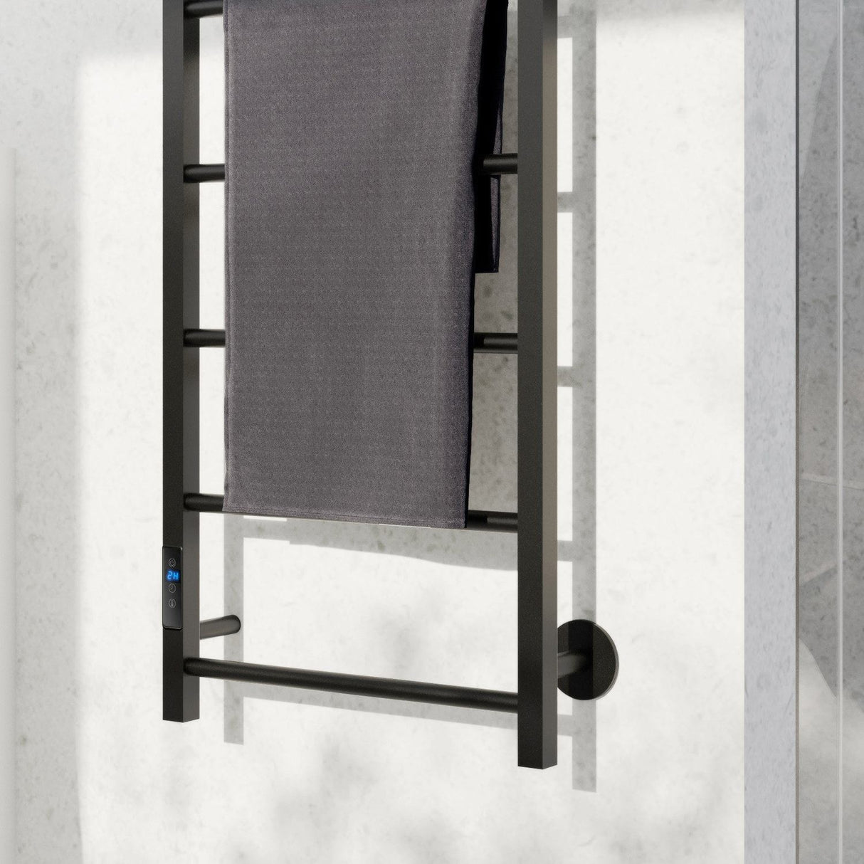 FB722 Smedbo Dry Black Hard Wiring Electrical Mounting Kit Lifestyle