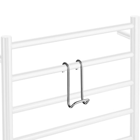 FK731 Smedbo Dry Chrome Bath Towel Hook Cut Out