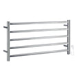 FK702 Smedbo Dry Polished 1000 x 480mm Wide Electric Towel Warmer