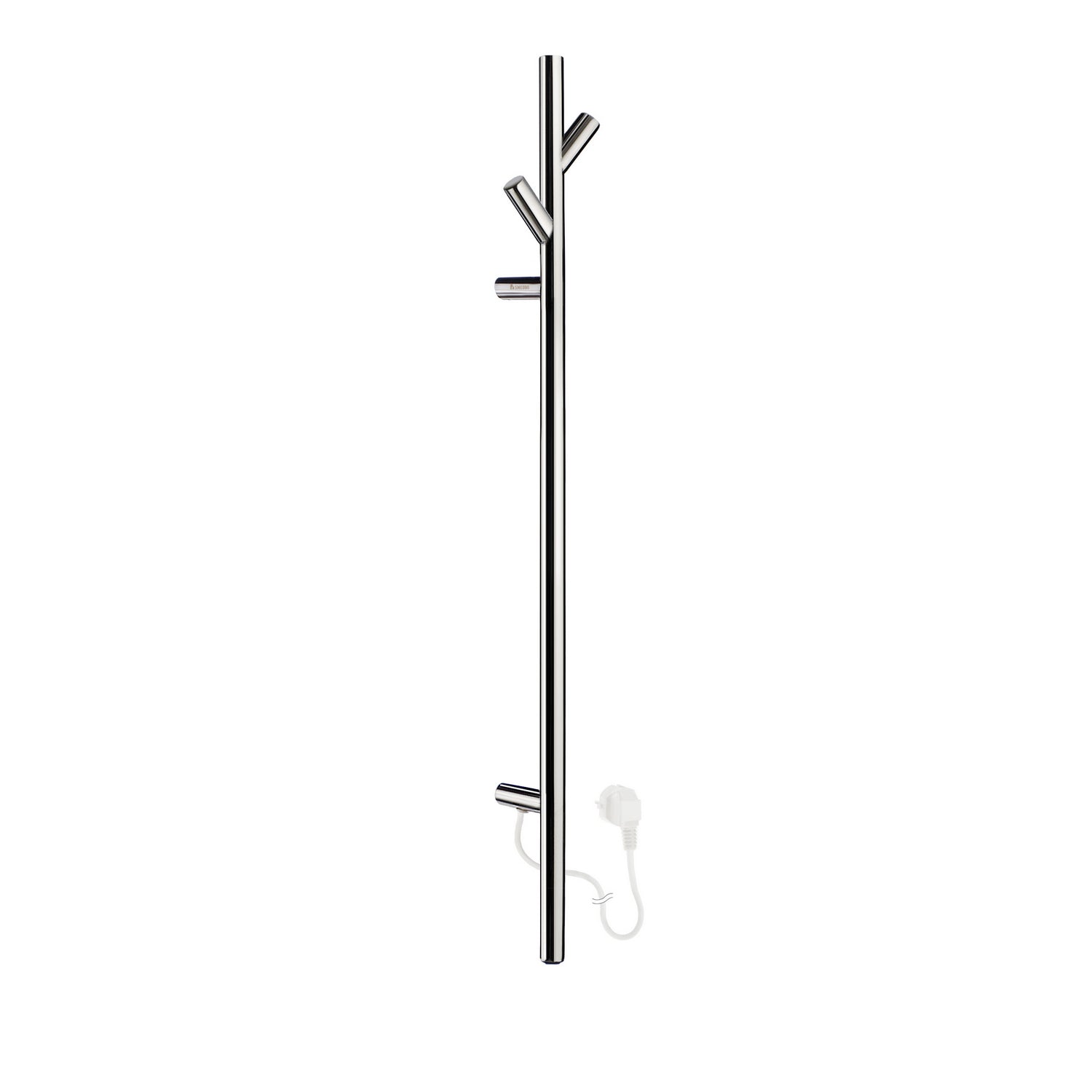 FK711 Smedbo Dry Short Tree Electric 900mm Stainless Steel Towel Warmer